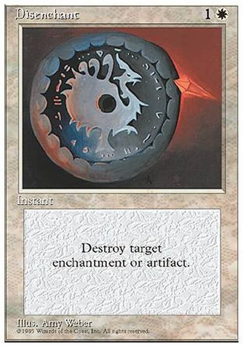Disenchant ~ Fourth Edition [ EX ] [ Magic MTG ]