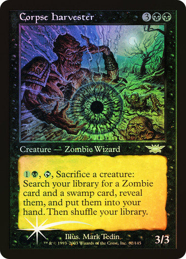 FOIL Corpse Harvester ~ Legions [ EX ] [ Magic MTG ]