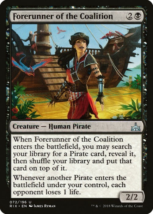 Forerunner of the Coalition ~ Rivals of Ixalan [ EX ] [ Magic MTG ]