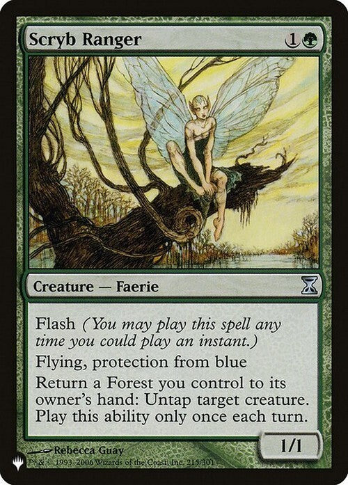 Scryb Ranger ~ The List [ NM ] [ Magic MTG ]