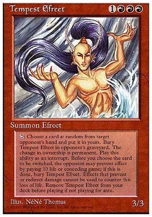 Tempest Efreet ~ Fourth Edition [ EX ] [ Magic MTG ]