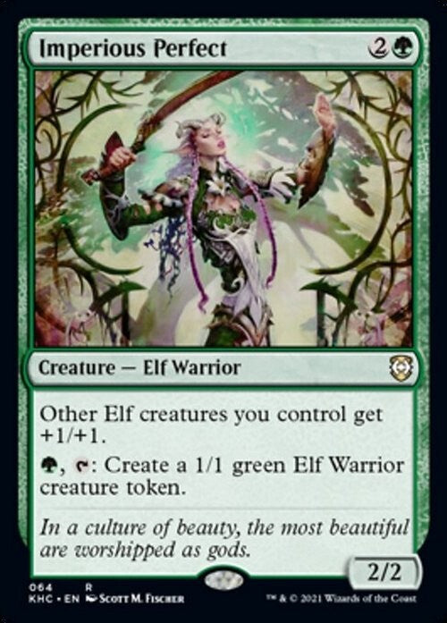 Imperious Perfect ~ Commander: Kaldheim [ NM ] [ Magic MTG ]