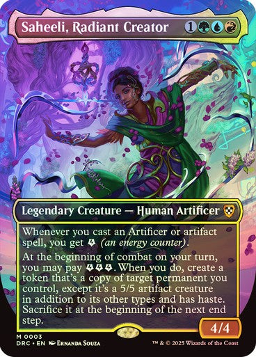 FOIL Saheeli, Radiant Creator ~ Commander: Aetherdrift [ NM ] [ Magic MTG ]