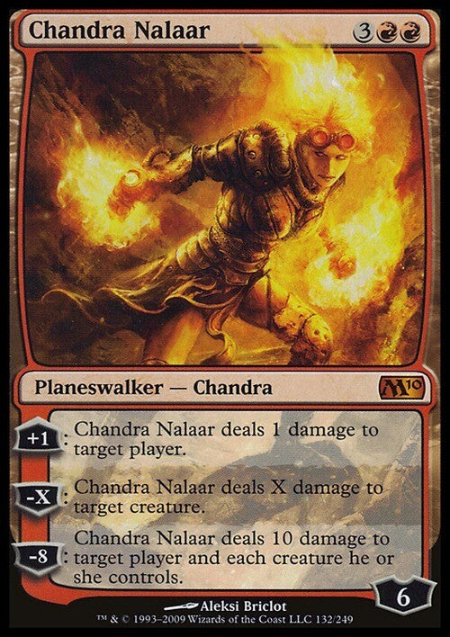 Chandra Nalaar ~ Magic 2010 [ EX ] [ Magic MTG ]