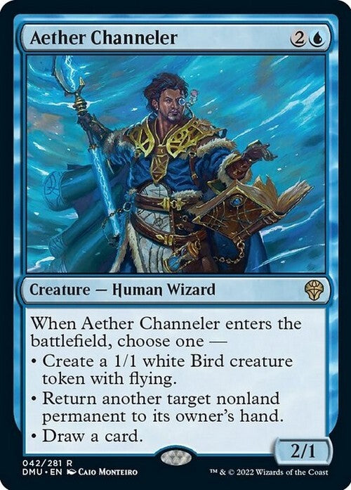 Aether Channeler ~ Dominaria United [ NM ] [ Magic MTG ]