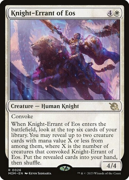 Knight-Errant of Eos ~ March of the Machine [ NM ] [ Magic MTG ]