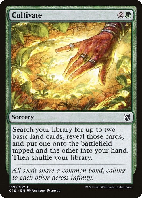Cultivate ~ Commander 2019 [ EX ] [ Magic MTG ]