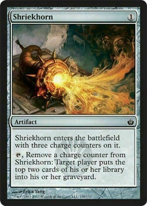 Shriekhorn ~ Mirrodin Besieged [ EX+ ] [ Magic MTG ]