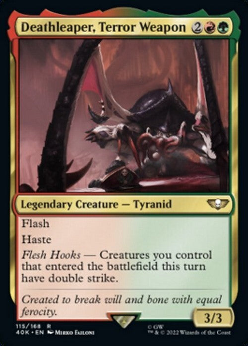 Deathleaper, Terror Weapon ~ Commander: Warhammer 40,000 [ NM ] [ Magic MTG ]