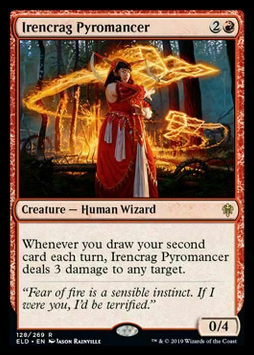 Irencrag Pyromancer ~ Throne of Eldraine [ NM ] [ Magic MTG ]