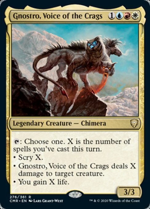 Gnostro, Voice of the Crags ~ Commander Legends 1 [ NM ] [ MTG ]