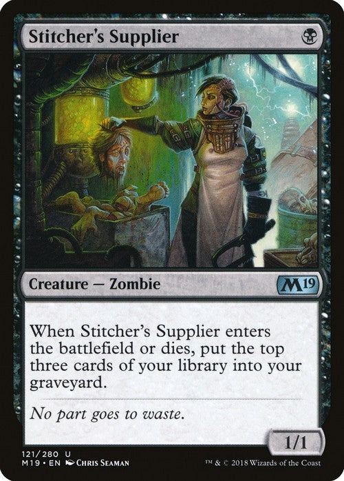 Stitcher's Supplier ~ Core 2019 [ EX ] [ Magic MTG ]