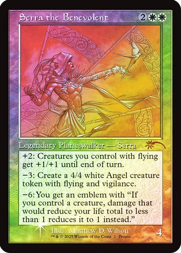 FOIL Serra the Benevolent ~ Secret Lair [ NM ] [ Magic MTG ]