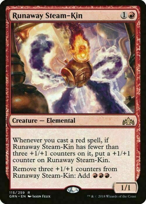 Runaway Steam-Kin ~ Guilds of Ravnica [ EX ] [ Magic MTG ]