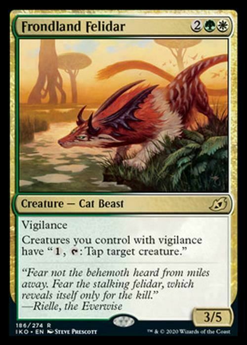 Frondland Felidar ~ Ikoria: Lair of Behemoths [ NM ] [ Magic MTG ]