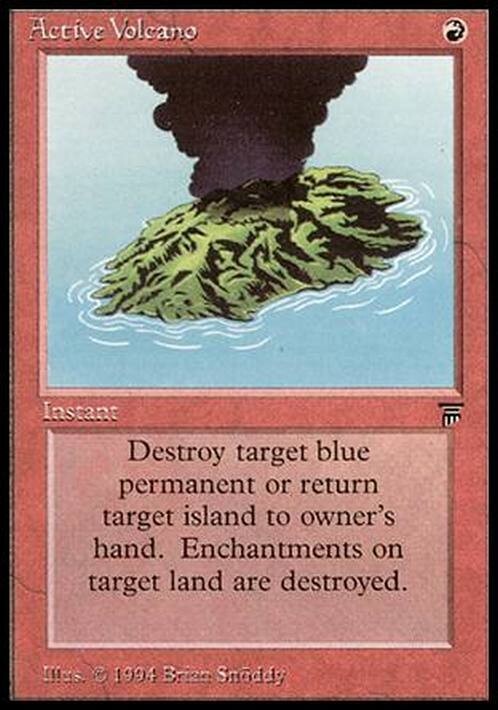 Active Volcano ~ Legends [ EX ] [ Magic MTG ]