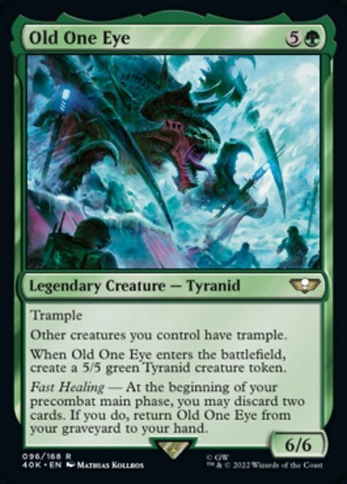 Old One Eye ~ Commander: Warhammer 40,000 [ NM ] [ Magic MTG ]