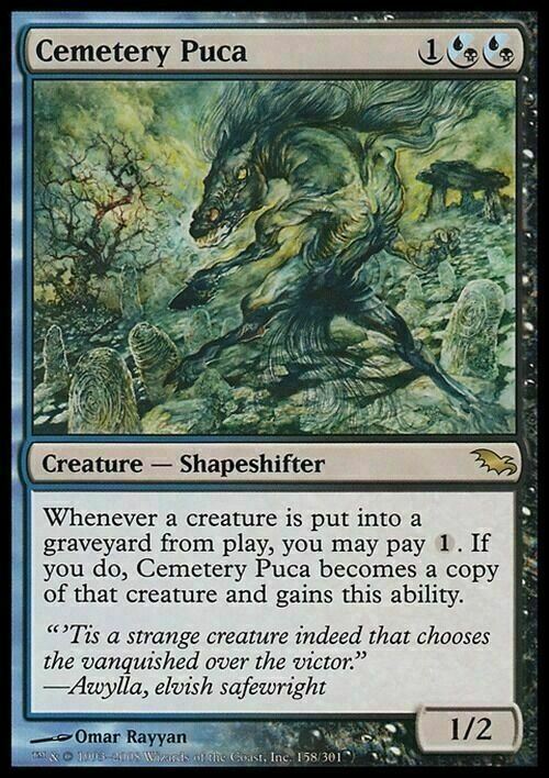 Cemetery Puca ~ Shadowmoor [ EX ] [ Magic MTG ]