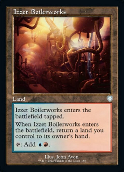 Izzet Boilerworks ~ Commander: The Brothers' War [ NM ] [ Magic MTG ]