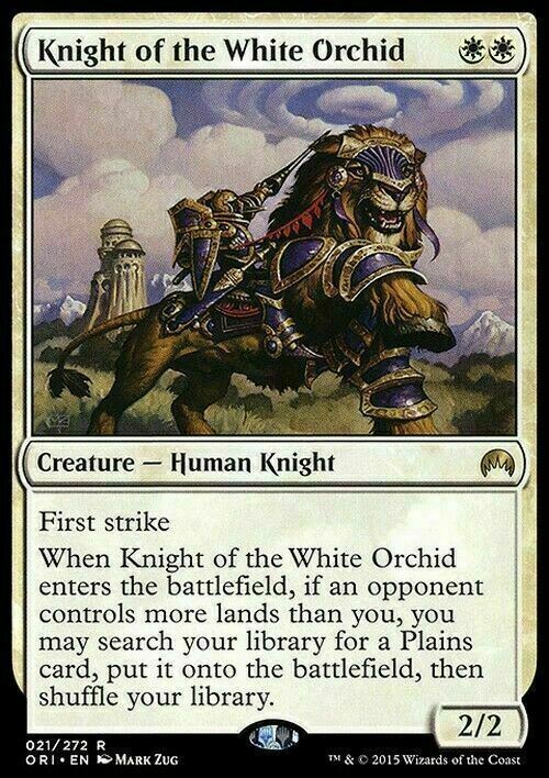 Knight of the White Orchid ~ Magic Origins [ EX ] [ Magic MTG ]