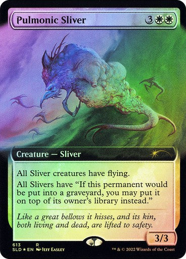 FOIL Pulmonic Sliver ~ Secret Lair [ NM ] [ Magic MTG ]