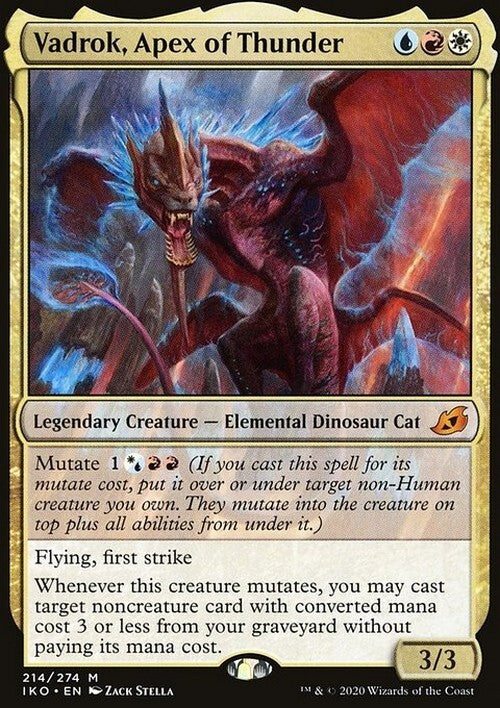 Vadrok, Apex of Thunder ~ Ikoria [ EX ] [ Magic MTG ]