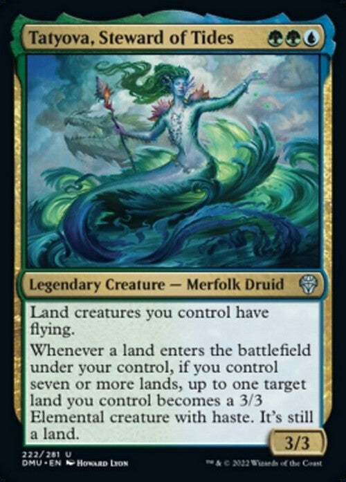 Tatyova, Steward of Tides ~ Dominaria United [ NM ] [ Magic MTG ]