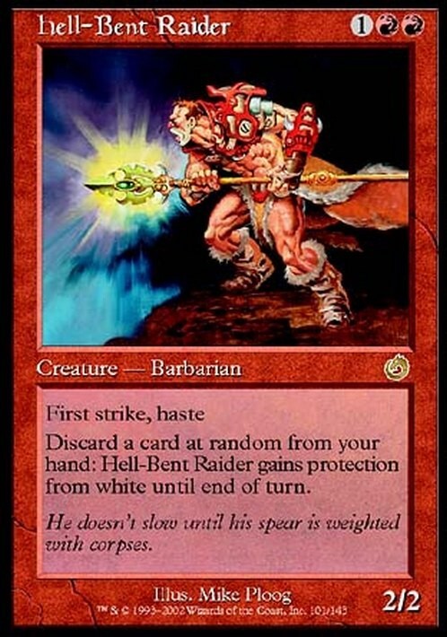 Hell-Bent Raider ~ Torment [ EX ] [ Magic MTG ]