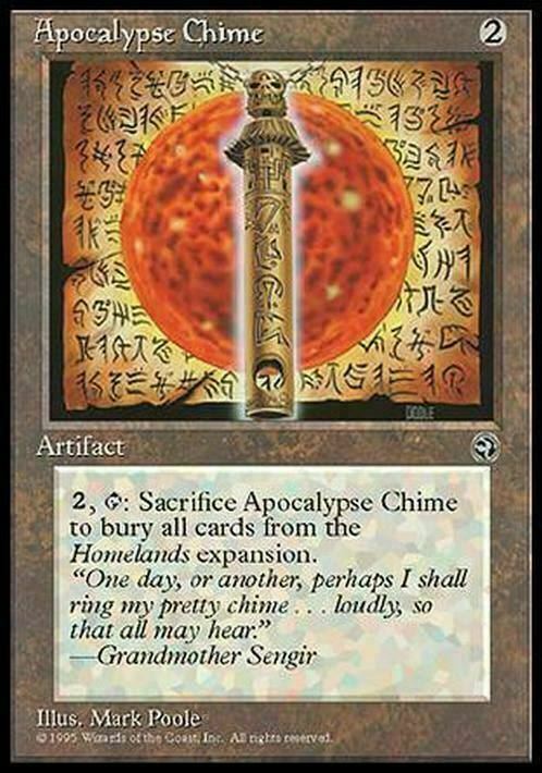 Apocalypse Chime ~ Homelands [ EX ] [ Magic MTG ]
