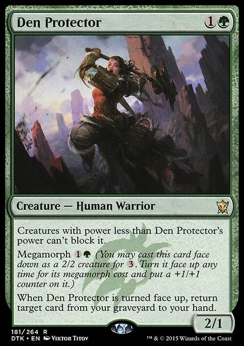 Den Protector ~ Dragons of Tarkir [ EX ] [ Magic MTG ]