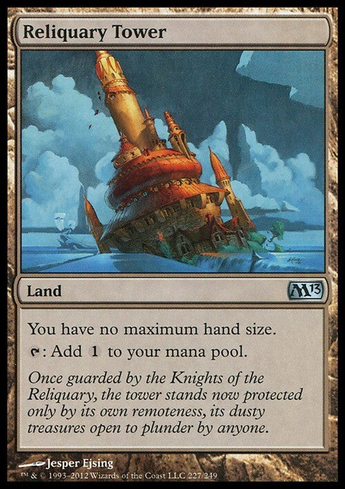 Reliquary Tower ~ Magic 2013 [ EX ] [ Magic MTG ]