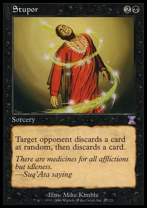 Stupor ~ Time Spiral [ EX ] [ Magic MTG ]