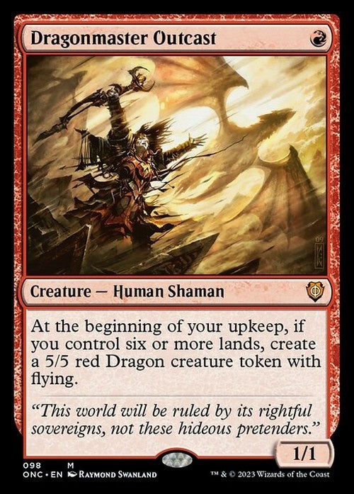 Dragonmaster Outcast ~ Commander: Phyrexia: All Will Be One [ NM ] [ Magic MTG ]