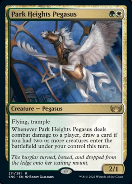 Park Heights Pegasus ~ Streets of New Capenna [ NM ] [ Magic MTG ]