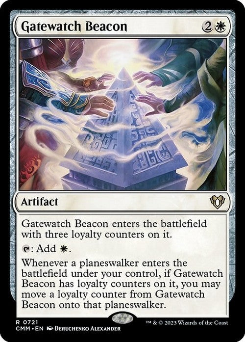 Gatewatch Beacon ~ Commander Masters [ NM ] [ Magic MTG ]