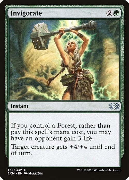 Invigorate ~ Double Masters [ NM ] [ Magic MTG ]
