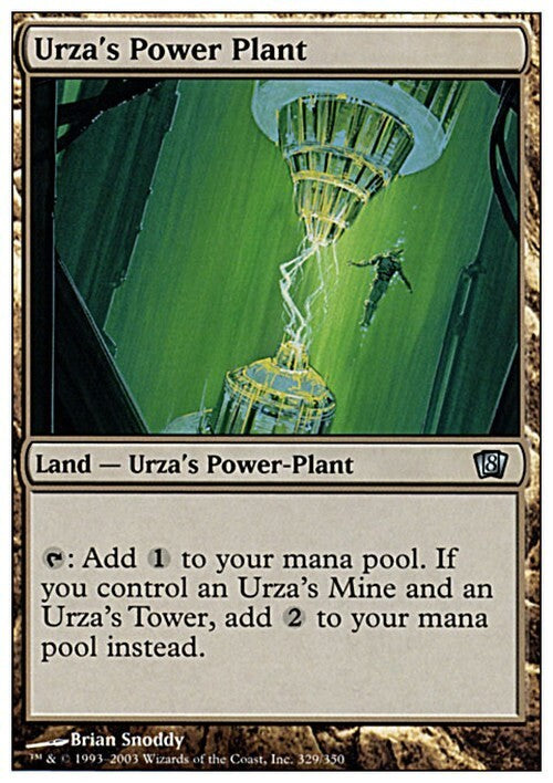 Urza's Power Plant ~ Eighth Edition [ EX ] [ Magic MTG ]