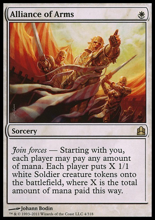 Alliance of Arms ~ Commander 2011 [ EX ] [ Magic MTG ]