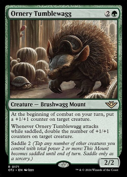 Ornery Tumblewagg ~ Outlaws of Thunder Junction [ NM ] [ Magic MTG ]