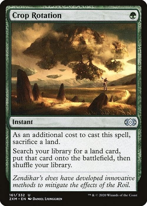 Crop Rotation ~ Double Masters [ NM ] [ Magic MTG ]