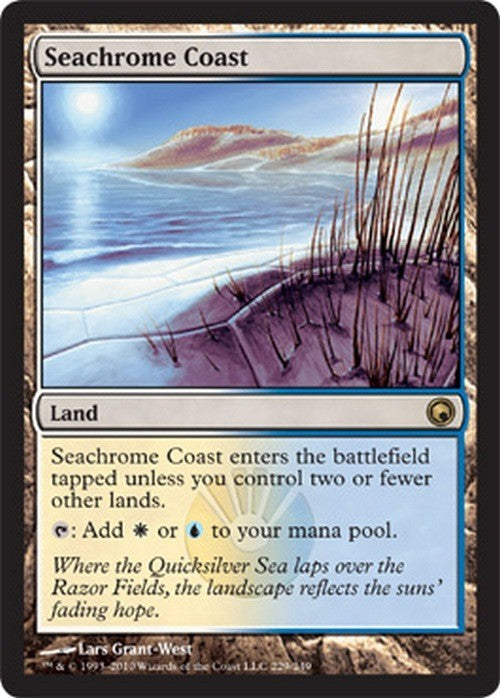 Seachrome Coast ~ Scars of Mirrodin [ EX ] [ Magic MTG ]