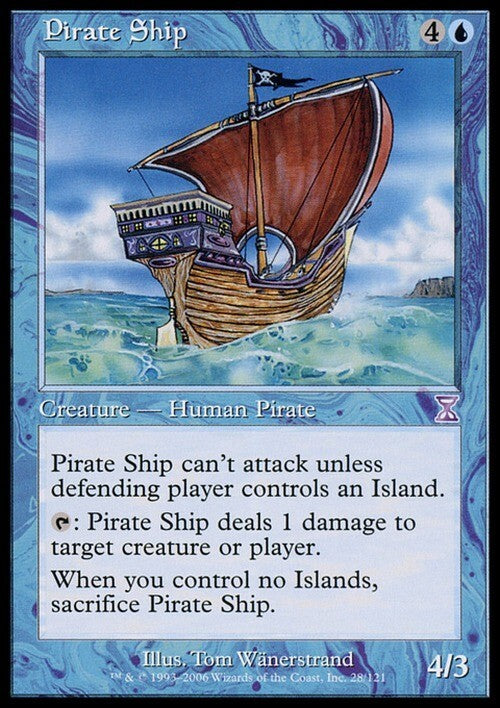 Pirate Ship ~ Time Spiral [ EX ] [ Magic MTG ]