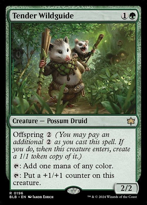 Tender Wildguide ~ Bloomburrow [ NM ] [ Magic MTG ]