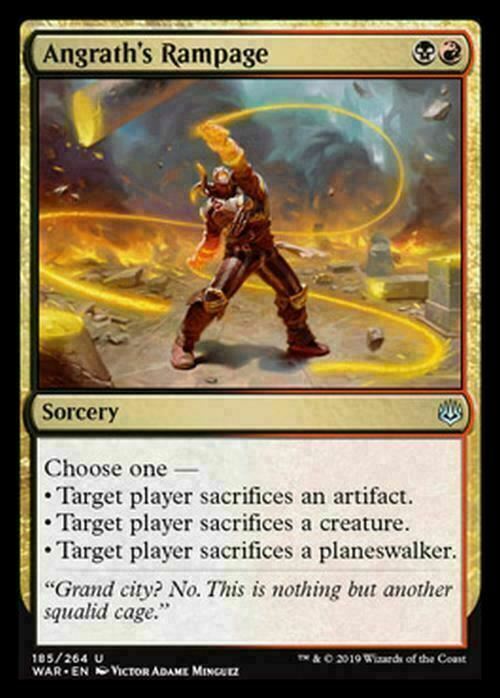Angrath's Rampage ~ War of the Spark  [ EX ] [ Magic MTG ]