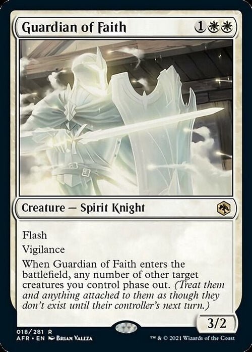 Guardian of Faith ~ Adventures in the Forgotten Realms [ EX ] [ Magic MTG ]