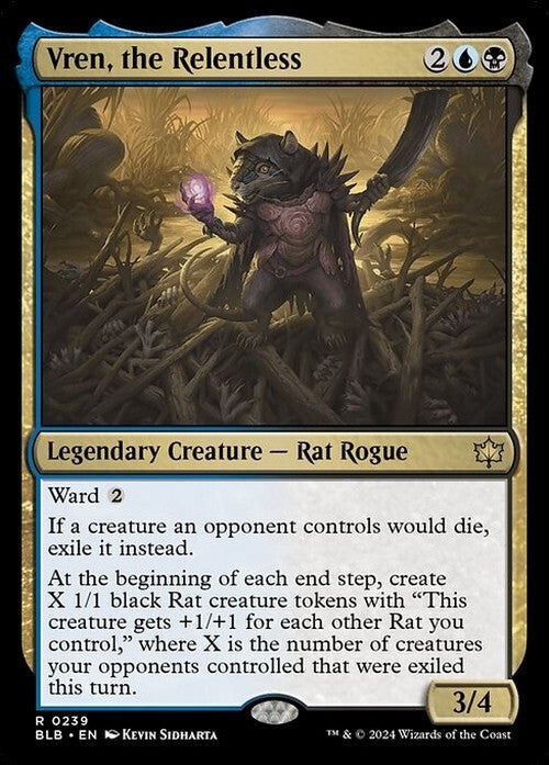 Vren, the Relentless ~ Bloomburrow [ NM ] [ Magic MTG ]