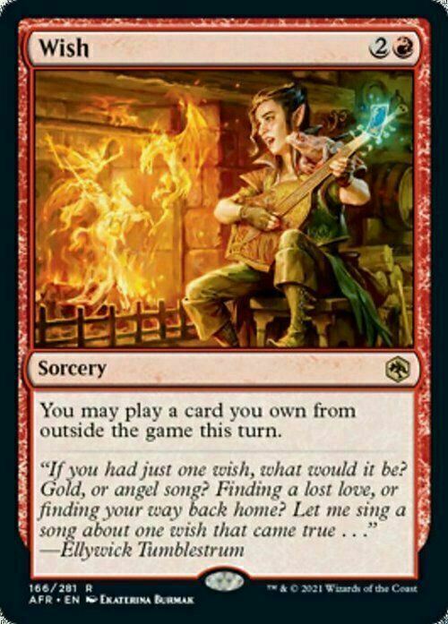 Wish ~ Adventures in the Forgotten Realms [ NM ] [ Magic MTG ]