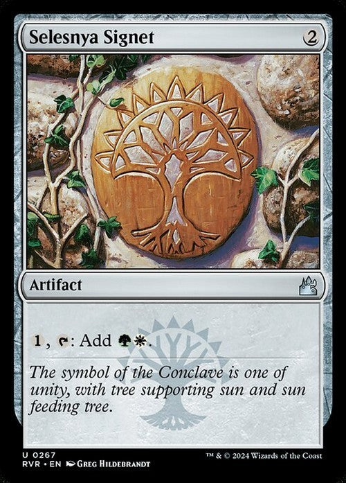 Selesnya Signet ~ Ravnica Remastered [ NM ] [ Magic MTG ]