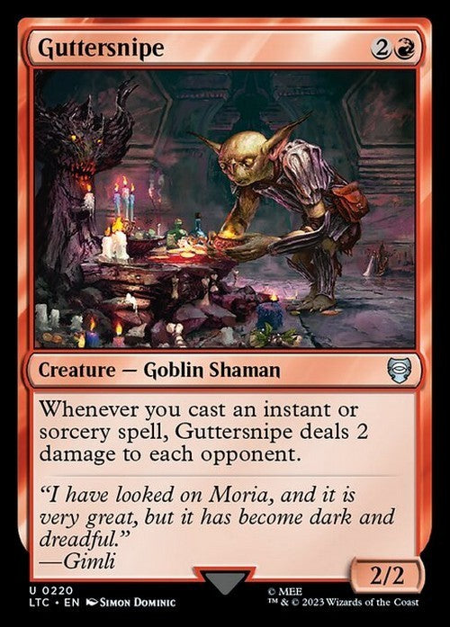 Guttersnipe ~ Commander: Lord of the Rings [ NM ] [ Magic MTG ]