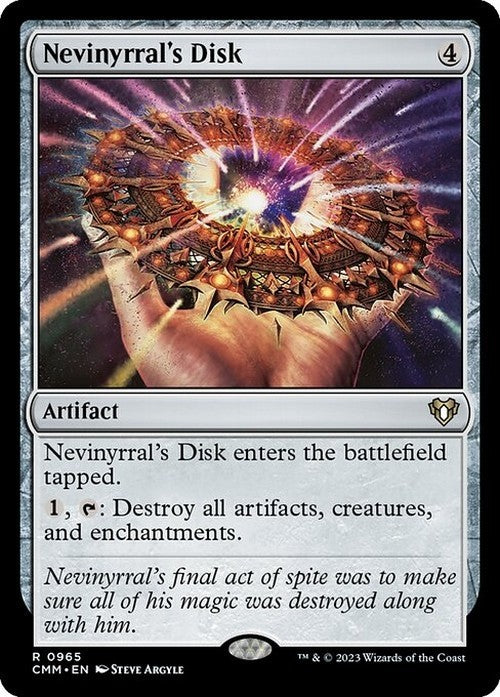 Nevinyrral's Disk ~ Commander Masters [ NM ] [ Magic MTG ]